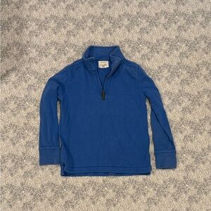 Crewcuts Blue Kids Quarter-Zip Sweatshirt